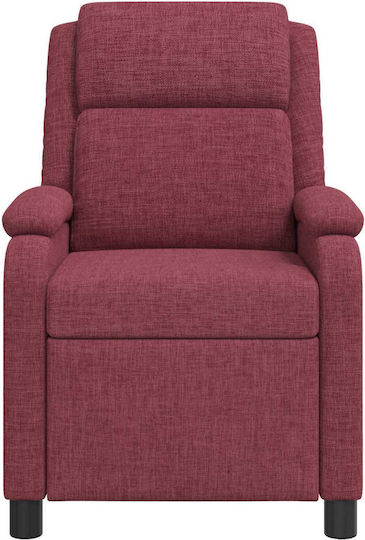 Πολυθρόνα Relax Massage Κόκκινο 66x95x100cm
