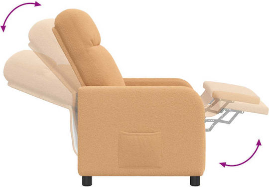 Πολυθρόνα Relax Massage Μπεζ 66x95x100cm