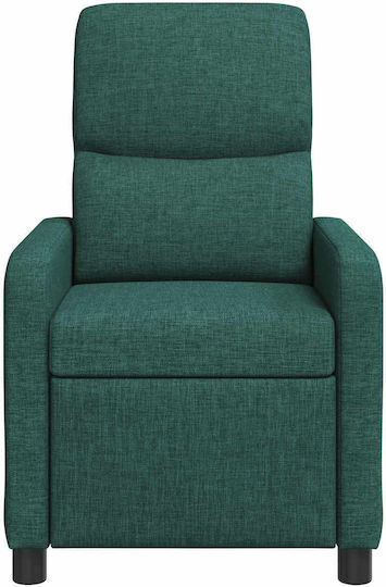 Relax Sessel Dunkelgrünes Stoff 66x95x100cm