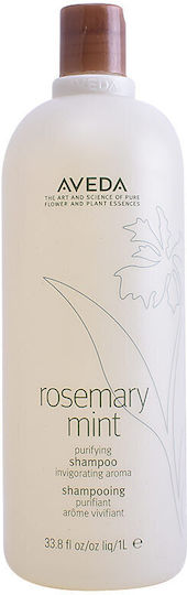 Aveda Rosemary Mint Purifying Shampoos Tiefenreinigung & Glanz für Alle Haartypen 1000ml