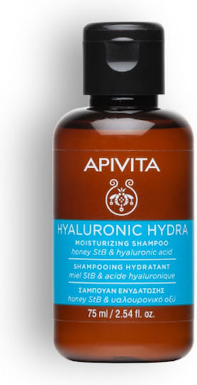 Apivita Hydration Hyaluronic Acid & Aloe Шампоан за Хидратация за Всички Типове Коса 75ml