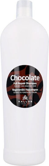 Kallos Chocolate Full Repair Shampoos Glanz für Trocken Haare 1000ml