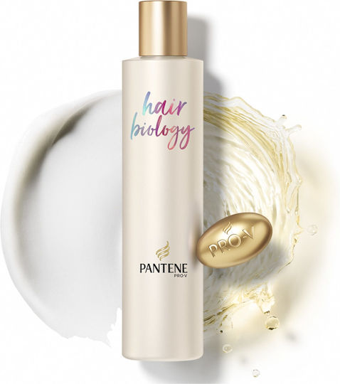 Pantene Pro V Hair Biology Frizz & Luminosidad Shampoos für Frizzy Haare 250ml