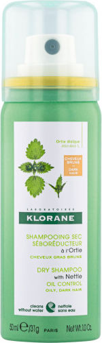 Klorane Nettle Dark Ξηρό Σαμπουάν Όγκου για Λιπαρά Μαλλιά 50ml