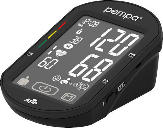 Pempa HealthGuard Pro AFIB Electronical Blood Pressure Monitor Arm with Arrhythmia Detection