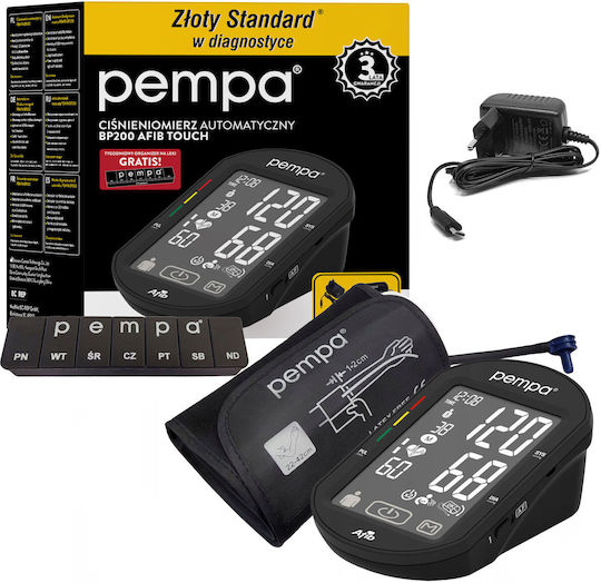 Pempa HealthGuard Pro AFIB Electronical Blood Pressure Monitor Arm with Arrhythmia Detection