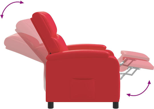 Relax Sessel Massage Rote 66x95x100cm
