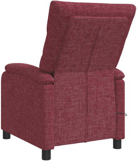 Relax Sessel Massage Roter 66x95x100cm