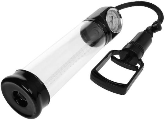 Pretty Love Alexander Penis Pump Barometer Τρόμπα Πέους Διάφανη