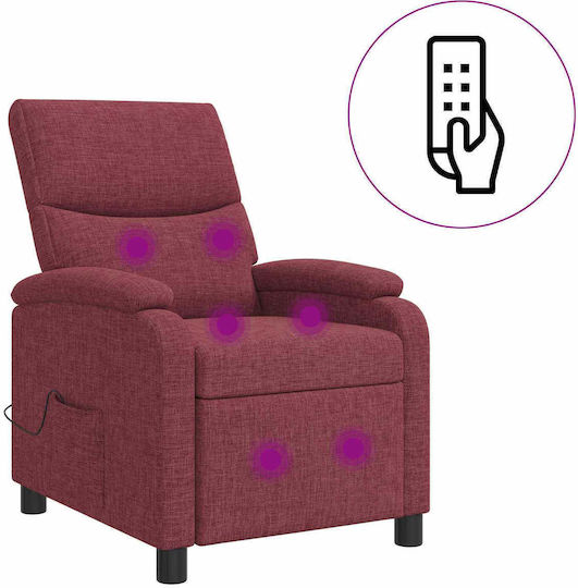 Relax Sessel Rote Massage 66x95x100cm