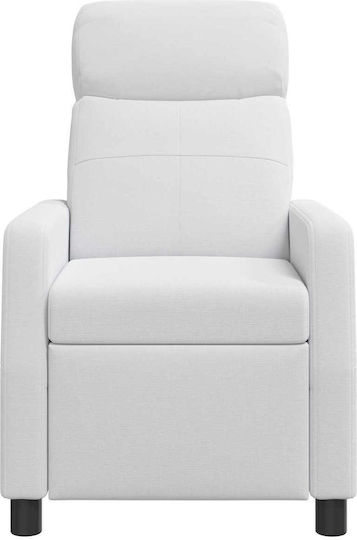 Relax Sessel Mit Massage Weiß 66x95x100cm