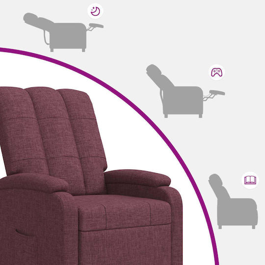 Relax Massage Purple Armchair 66x95x100cm