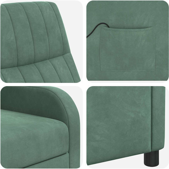 vidaXL Relax 66x95x100cm Hellblau