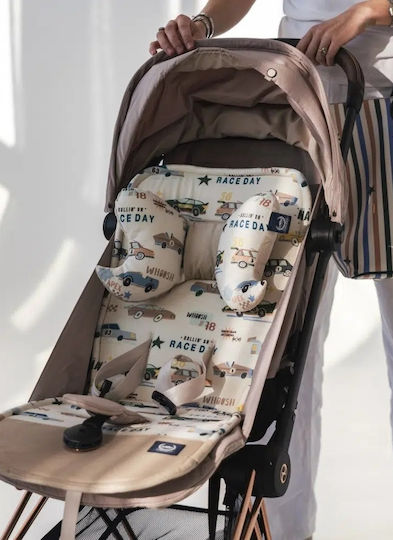 La Millou Beidseitige Kinderwagenmatratze Beige
