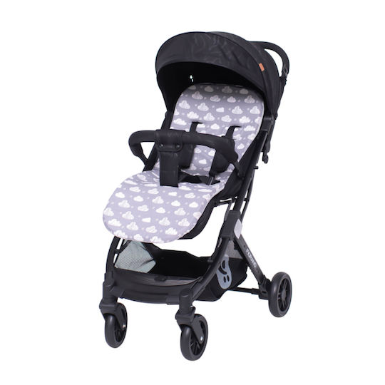 Lorelli Στρώμα Καροτσιού Cosy Travel 34x82x2εκ. Γκρι
