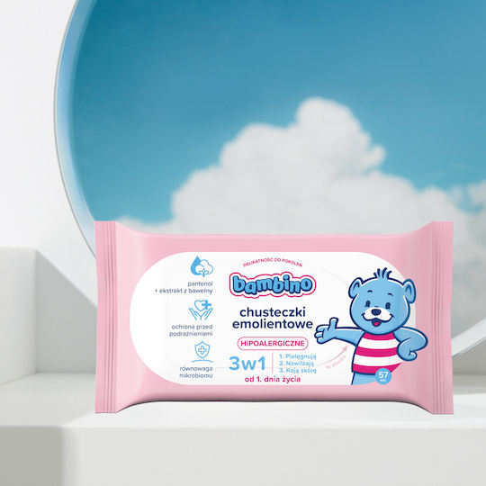 Bambino Mio Бебешки кърпички 57бр