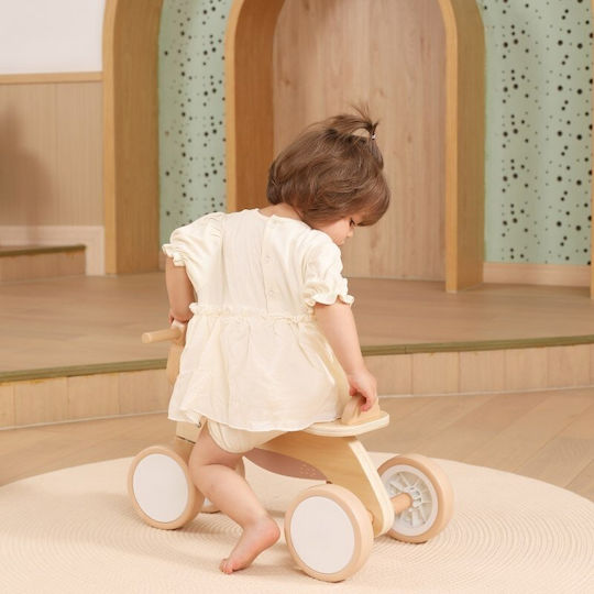 Viga Toys Kinder Balancefahrrad Braun