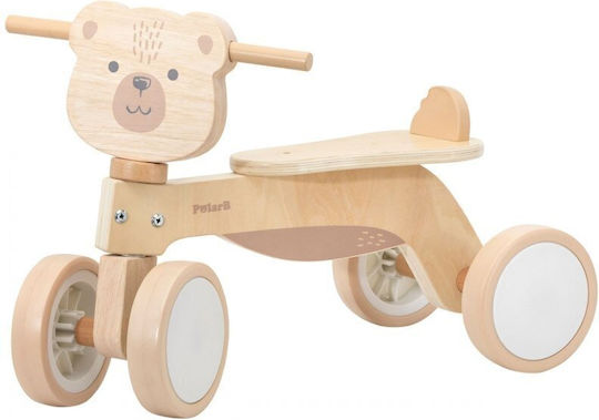 Viga Toys Kinder Balancefahrrad Braun