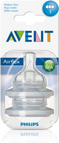 Philips Babyflaschensauger für 3+ Monate 2Stück