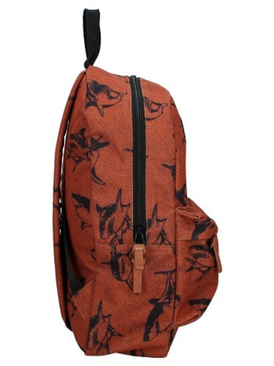 Skooter Ученическа Раница За Гимназия Кафява 26 x 10 x 37см