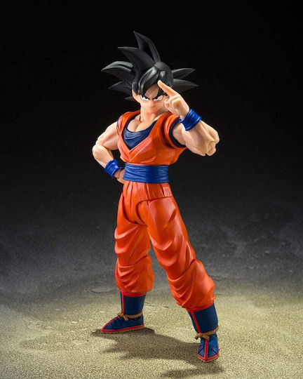 Tamashi Nations Dragon Ball Son Goku Saiyan Action Figure Height 14cm Scale 1:12