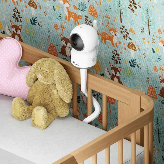 Momini Безжична Бебефон Ендоепикомуникация с Двупосочна Комуникация и Приспивни Песни