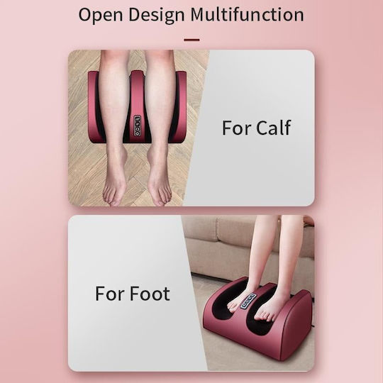 Health Electric Foot Massager Масажен уред Шиацу за краката с Инфрачервена Топлина Златиста