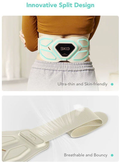 SKG Massage Device for the Back White