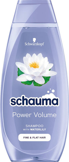 Schwarzkopf Schauma Power Volume Σαμπουάν Όγκου & Λάμψης για Εύθραυστα Μαλλιά 400ml