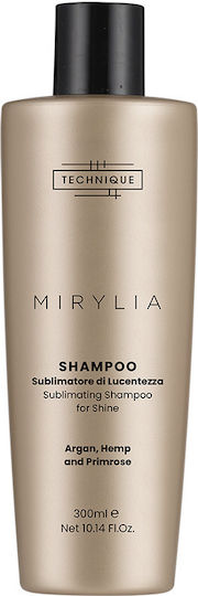 Technique Mirylia Intense Gold Σαμπουάν Αναδόμησης/Θρέψης & Όγκου για Όλους τους Τύπους Μαλλιών 300ml