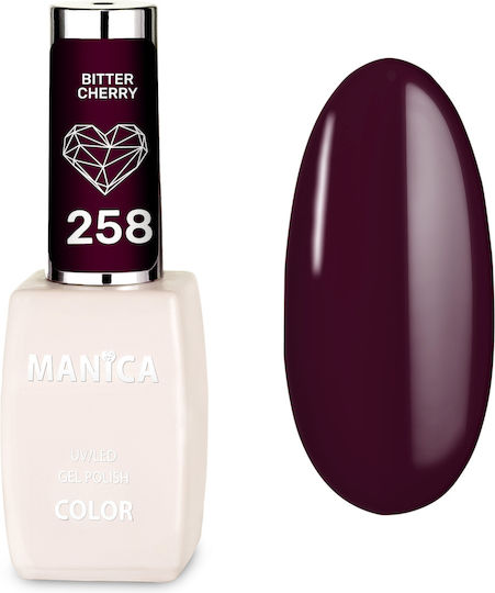 Manica Гланцов Дълготраен Лак За Нокти Bitter Cherry 258 10ml