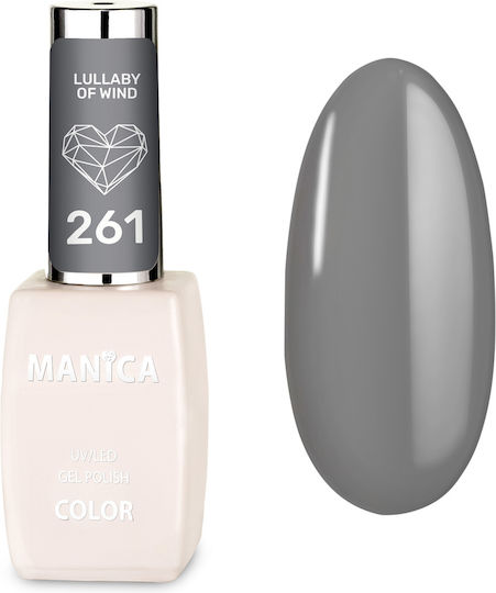 Manica Glossy Long Lasting Nail Polish Lullaby Of Wind - 261 10ml