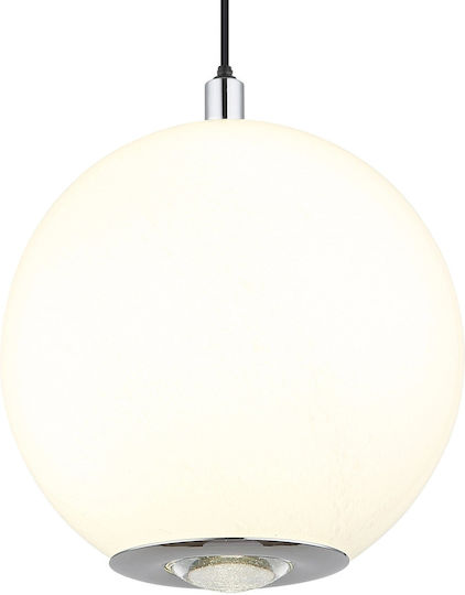 Globo Lighting Verstellbare Deckenleuchte Grau LED mit Natürliches Weiß Licht Kugel