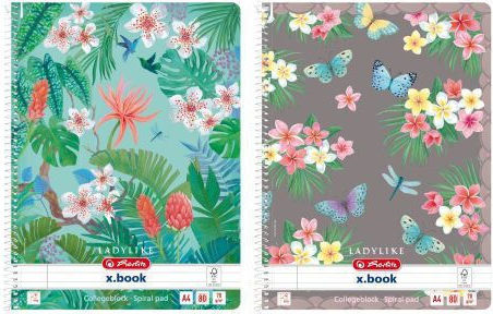 Herlitz Herlitz 50044245 Notebook A4 80 Sheets Various Colors
