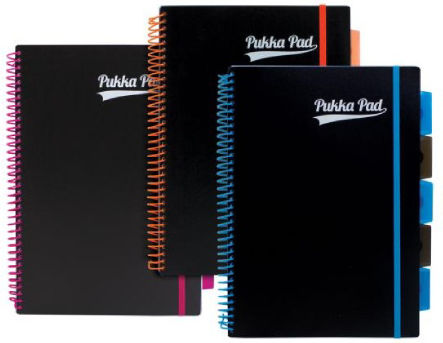 Pukka Spiral Notebook Ruled B5 200 Sheets 5 Subjects 1pcs