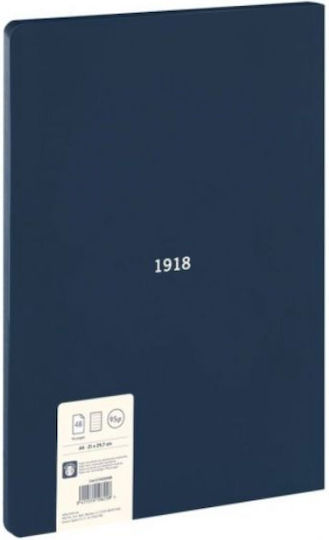 Milan Ruled Notebooks A4 48 Paper Sheets Blue 3 Pieces