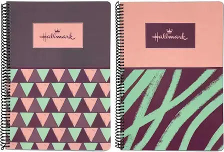 Hallmark Spiral Ruled Notebook A4 105 Paper Sheets 3 Subjects