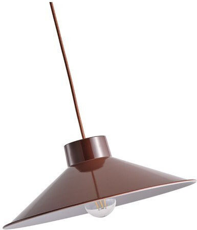 Eurolamp Neli Bronze Pendant Ceiling Light with Rope for E27 Socket 36x115x115cm