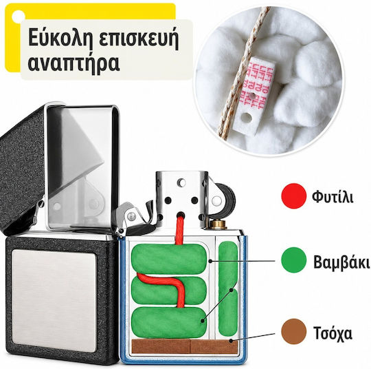 Panora Αναπτήρας Φλόγας σε Λευκό χρώμα