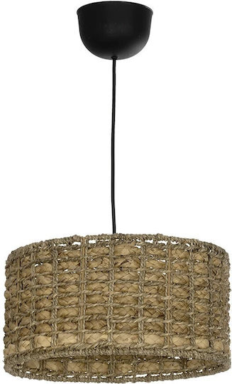 GloboStar Pomegrande Pendant Light Beige Boho with Socket E27 30x30x16cm