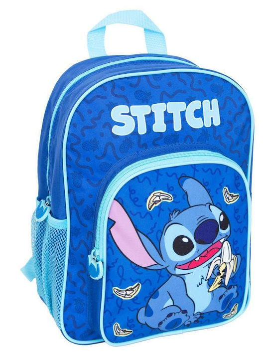Disney Stitch Σχολική Τσάντα Πλάτης Μπλε