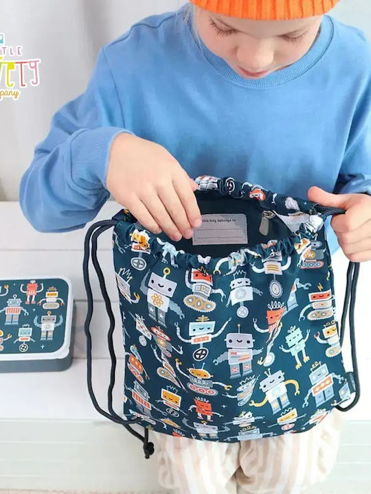 A Little Lovely Company Kindergarten Blue Backpack School Bag