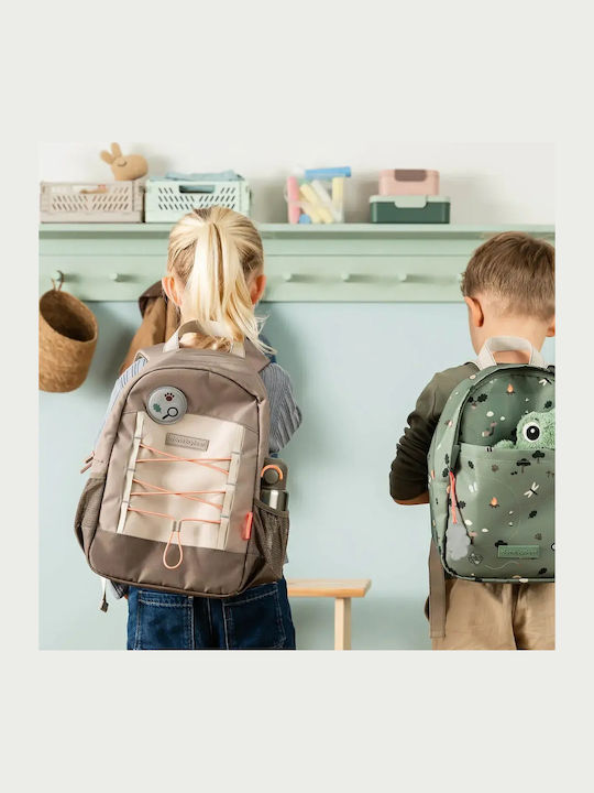 Done by Deer Schulranzen Rucksack Grundschule Beige 13l