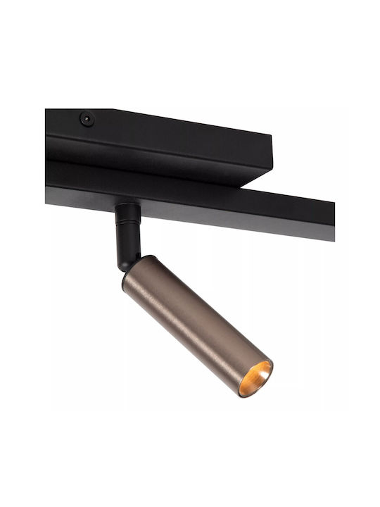 Lucide Lightning Keoni Ceiling Mount Light Brown with Socket G9