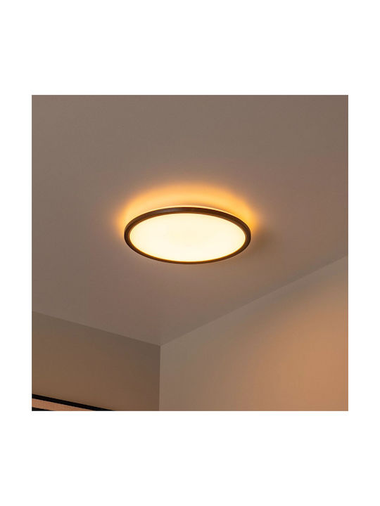 Lucide Lightning Castor Πλαφονιέρα Οροφής 32εκ. με Ενσωματωμένο LED