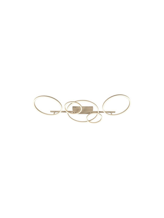 Lucide Lightning Nicola Mount Ceiling Light 132cm LED