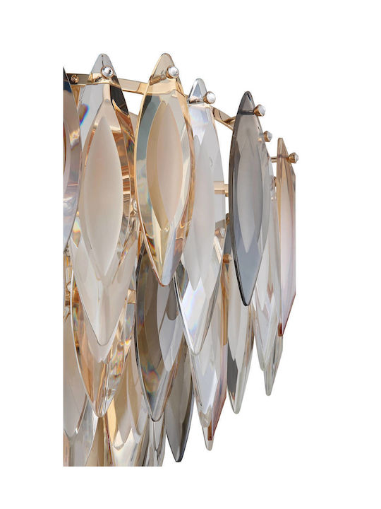 Globo Lighting Luminiță De Tavan Montată Auriu Cu Bază De Bec E14