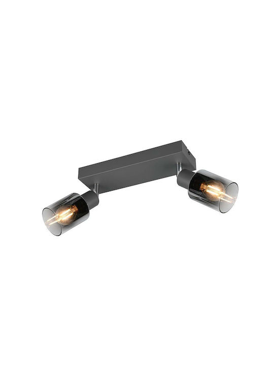 Trio Lighting Таванно осветление 27бр Сив с Фасунга E14