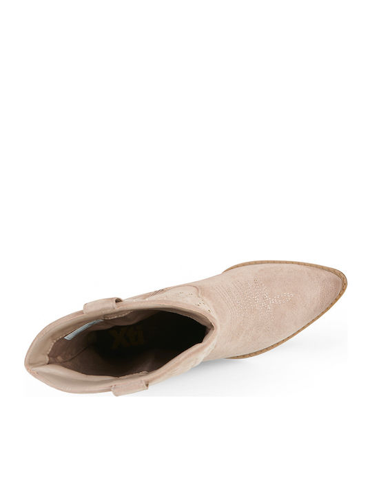 Damen-Cowboystiefel Beige