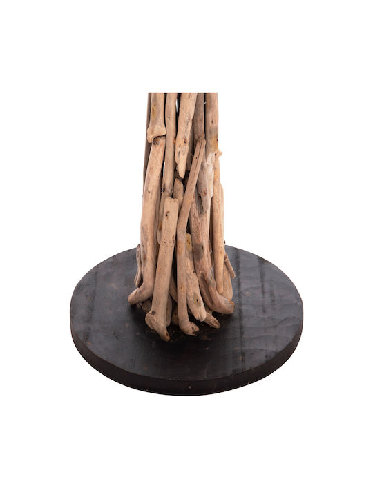 HomeMarkt Lampa de podea Î142xL45cm. cu Soclu pentru Bec E27 Alb